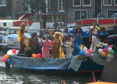 amsterdam canal parade
